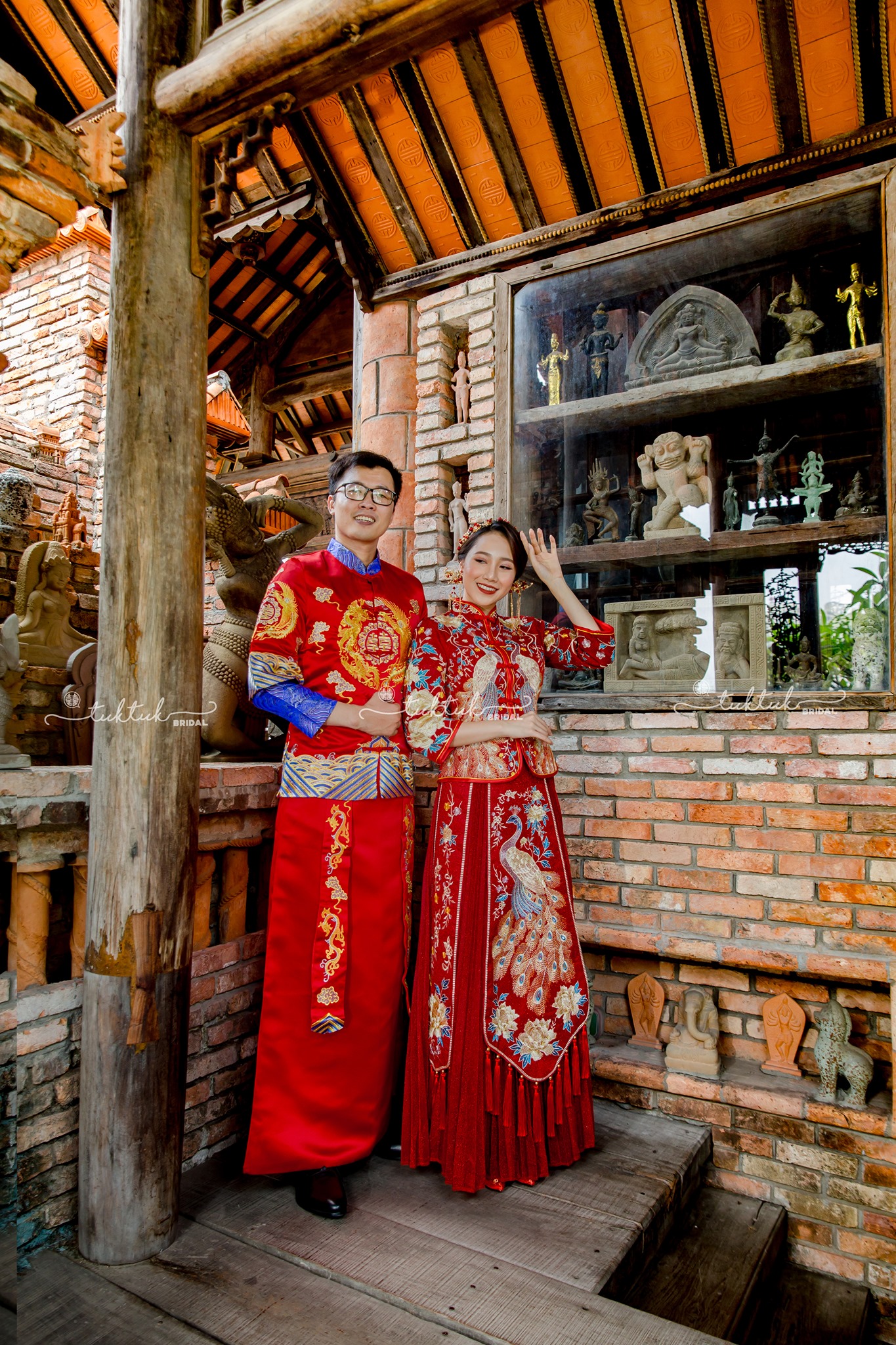 Áo khỏa Hỷ phục cặp KNU04-KNA08